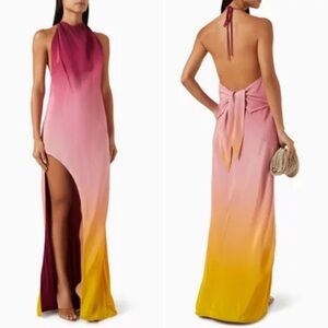 Muma World Havana Dawn Izar Maxi Dress in Silk S